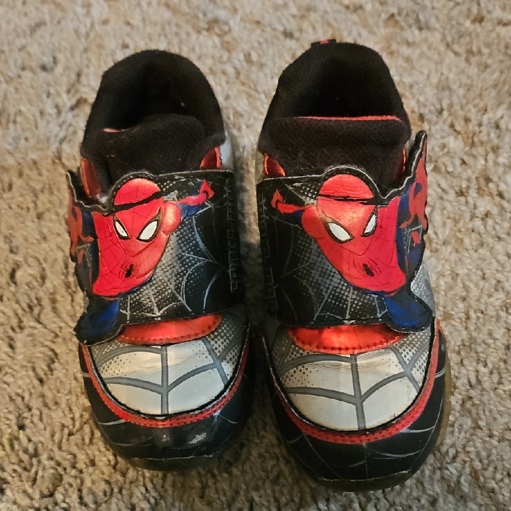 Spider-Man Light Up Kids' Shoes with Velcro
